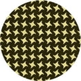 thumbnail image 1 of Ahgly Company Machine Washable Indoor Round Transitional Midnight Gray Area Rugs, 3' Round, 1 of 7