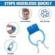 thumbnail image 2 of 10 Pieces Nose Stop Clips Nose Nasal Stopper Clips Plastic Foam Nose Clips for Accior Emergency Condition, 2 of 5