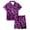 Orange, variant on Weebloom Halloween Girls' Pajama Sets Cute Pumpkin Outfits 2 Piece Set Short Sleeve Button Down Shirt Shorts Casual Elastic Waist Tween Sleepwear Nightwear Pjs Loungewear Orange 12-13 Years