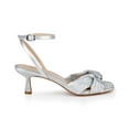 thumbnail image 2 of Jewel Badgley Mischka True Ribbed Peep Toe Kitten Heels, 2 of 7