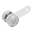 thumbnail image 6 of DEEPCRAFF Sliding Door Rail Pulley Stainless Steel Silver 1Set for Durable Construction, 6 of 8
