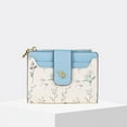 thumbnail image 2 of Women's Floral Purse Slim Card Holder Compact Wallet Stylish Clutch For Daily Use Practical Accessory Lightweight Secure, 2 of 4
