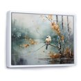 thumbnail image 2 of Designart "Birch Woods Ethereal gracefulness I" Animals Floater Framed Canvas Print, 2 of 7