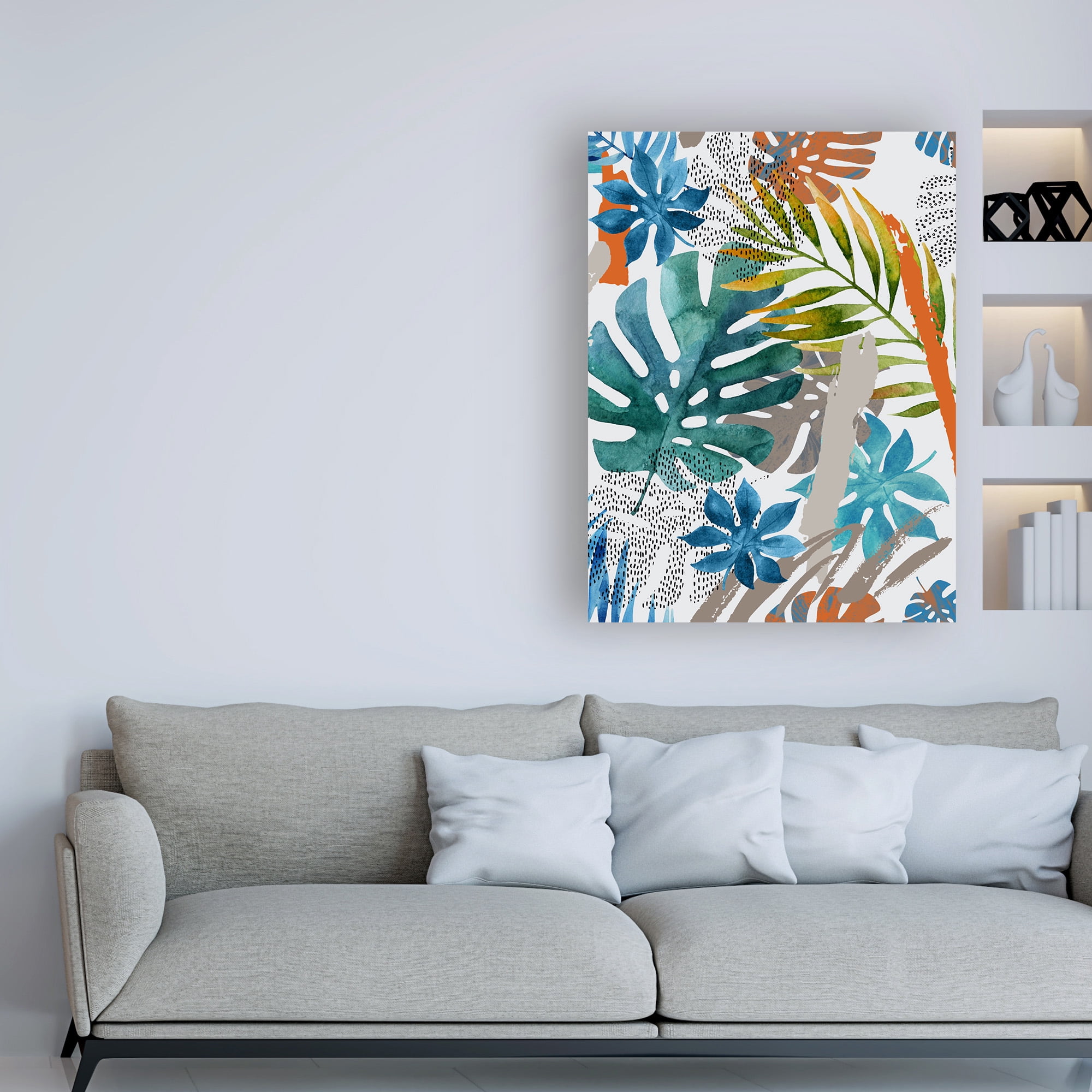 Trademark Fine Art 'Vibes II' Canvas Art by Incado