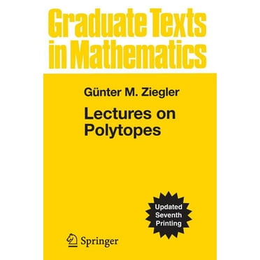 Graduate Texts in Mathematics Lectures on Polytopes, Book 152, (Paperback)