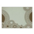 thumbnail image 1 of Vintage Cutting Board, Hand Drawing Style Old Fashioned Mandala Blossoming Nature Inspired Motifs, Decorative Tempered Glass Cutting and Serving Board, Small Size, Caramel Tan, by Ambesonne, 1 of 1