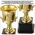 thumbnail image 3 of AURARMLET Trophy Dorado Plástico Para Con Espacio Para Personalizar Únicos, 3 of 8