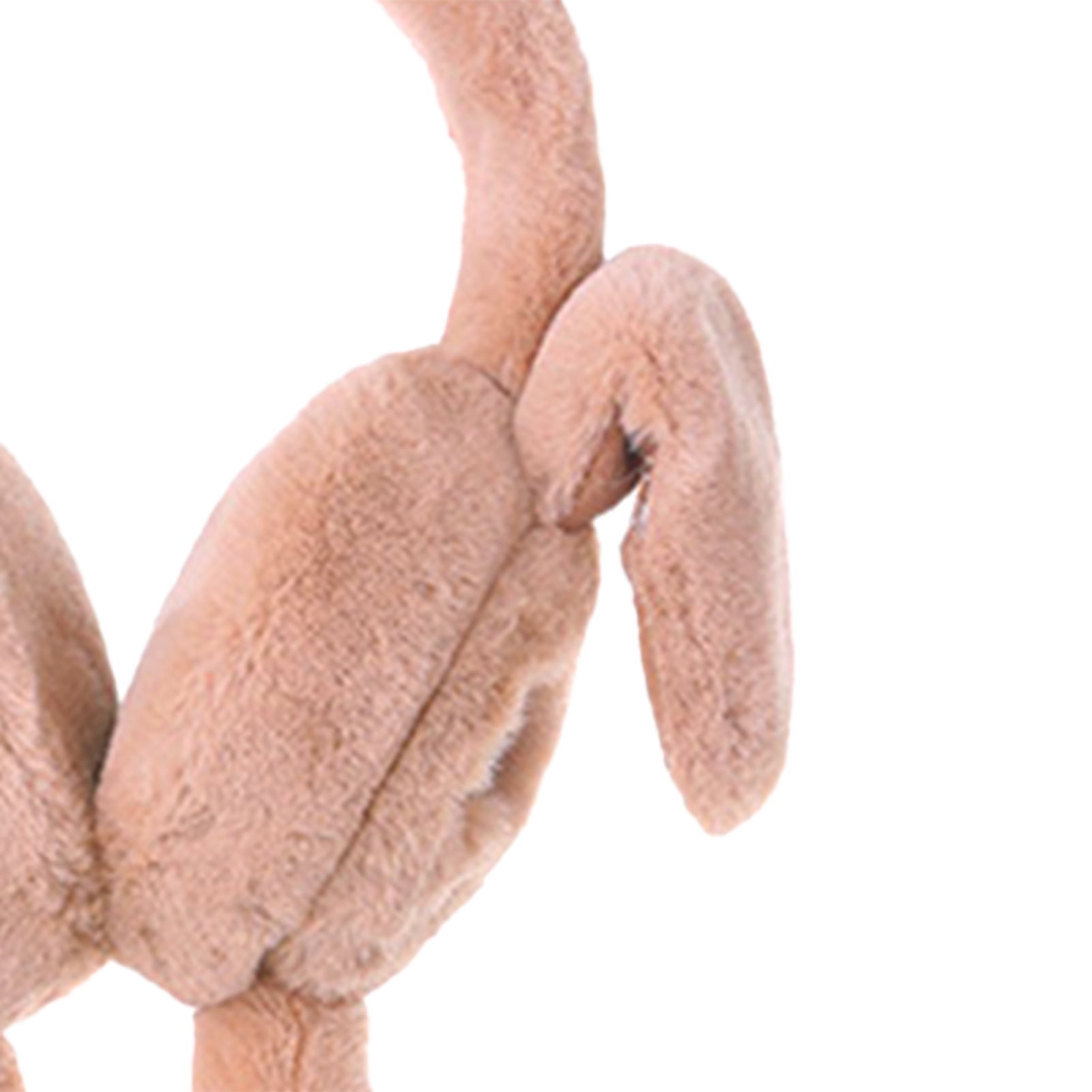 Visland Jumping Earmuffs Fine Plush Cold-resistant Rabbit Design