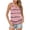FP Striped Red, variant on Airmenty Women's Summer Sleeveless V-Neck T-Shirt Casual Tank Tops Basic Blouse Shirts