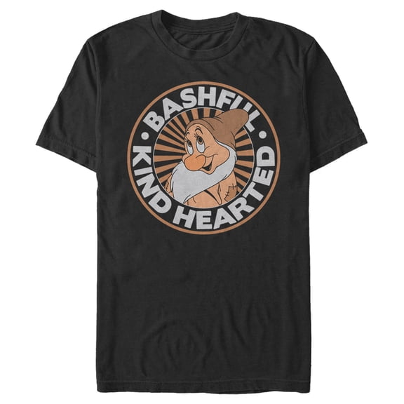 Men's Snow White and the Seven Dwarfs Kind Bashful Graphic T-Shirt