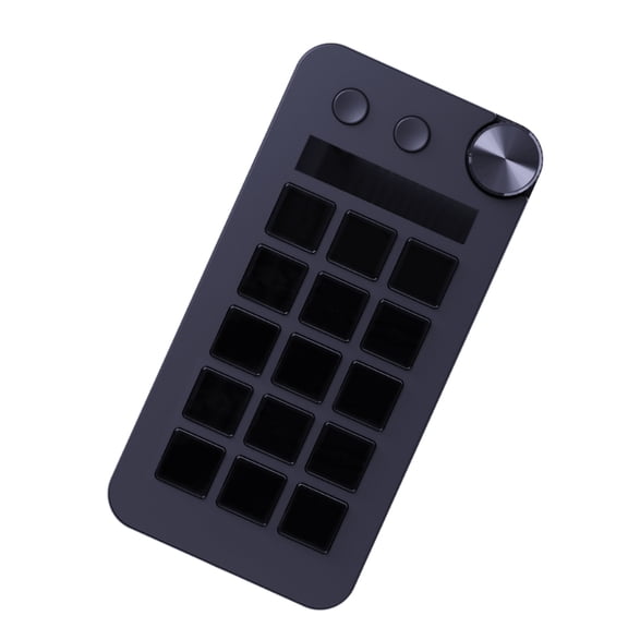 StreamDeck 15 Key and 2 Dials Interfaces for Efficient Streaming and Editing