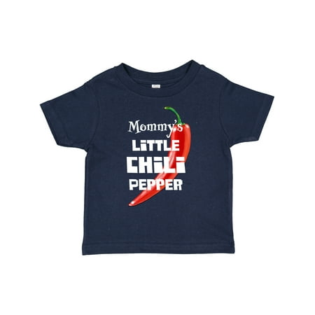 

Inktastic Mommy s Little Chili Pepper Gift Toddler Boy or Toddler Girl T-Shirt