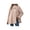 Pink, variant on Zynoxe Womens Jackets With Buttons Classic Lapel Collar Winter Jackets for Women Loose Long Sleeve Mid‑Length Open Front Coat Versatile Solid Color Casual Outerwear Coat 2 Ways To Wear S