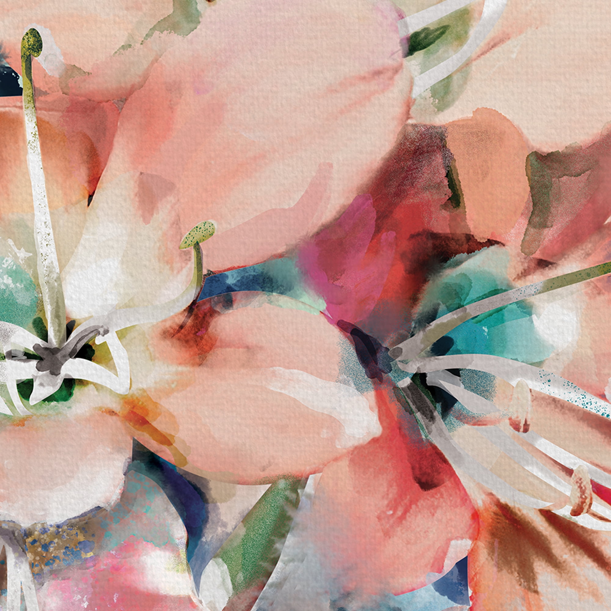 Summer Garden Square by Studio Arts Canvas Art