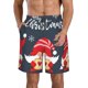 thumbnail image 1 of Balery Three Cute Christmas Gnomes Traje de Baño Estilo Hawaiano para Hombre, Shorts de Secado Rápido con Bolsillos-X-Large, 1 of 6