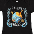 thumbnail image 4 of Inktastic Happy Hanukkah Dreidel and Laurels Boys or Girls Baby Bodysuit, 4 of 5