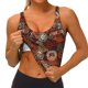 thumbnail image 3 of Fotbe Coffee Stamp Sujetador Deportivo Largo sin Aros para Mujer con Almohadillas y Soporte Medio, Transpirable y Absorbente, Camiseta Tipo Chaleco o Tank Top-X-Large, 3 of 8