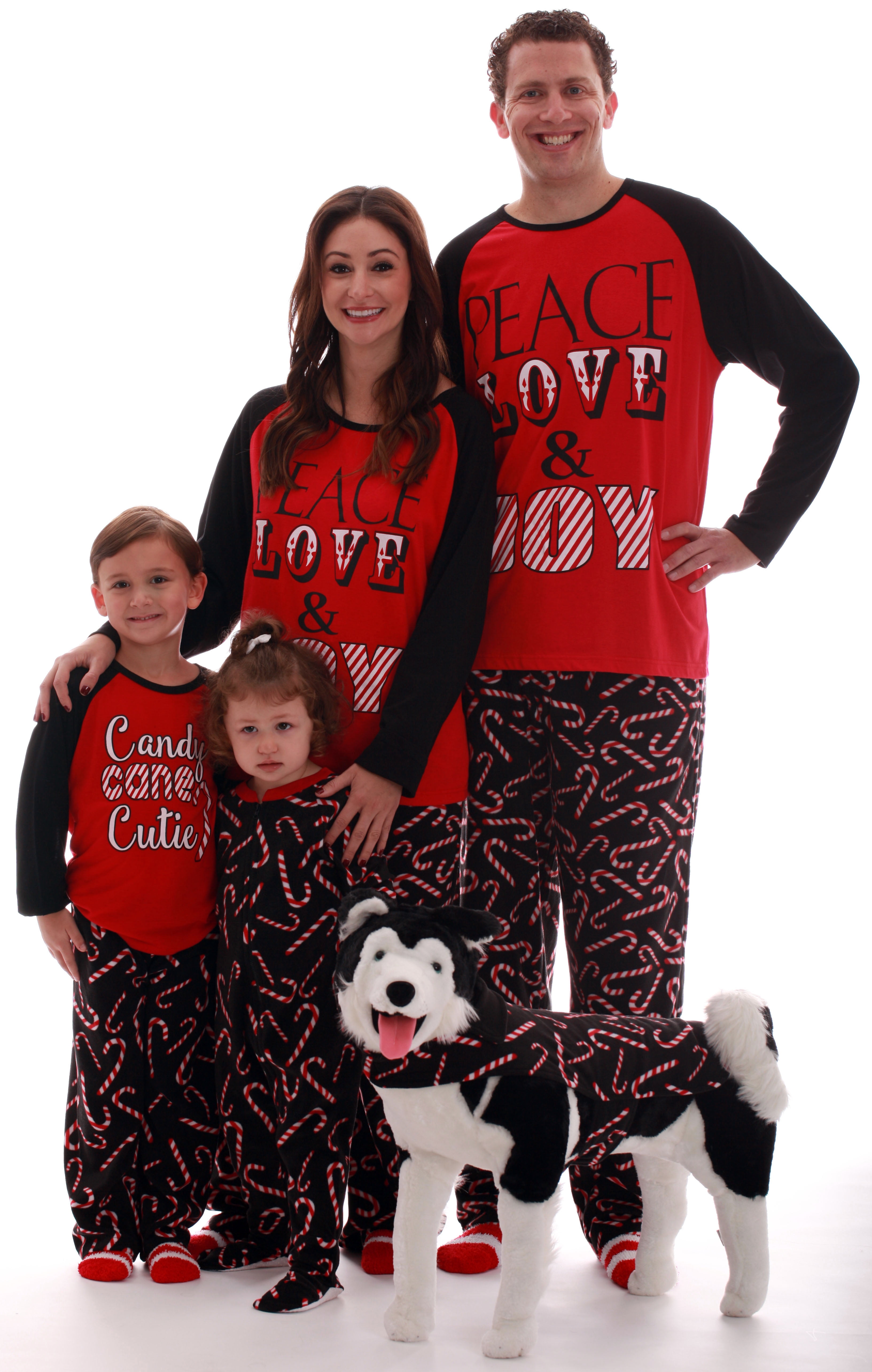 family dog christmas pajamas