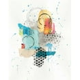 thumbnail image 2 of Prahl, Courtney 15x18 White Modern Wood Framed Museum Art Print Titled - Abstract Skyline II, 2 of 4