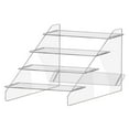thumbnail image 2 of AMLESO Acrylic Display Stand 4 Tier Cosmetics Storage Rack for Living Room Cupboard, 2 of 8