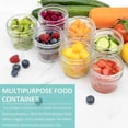 thumbnail image 6 of 12 Pack Baby Food Storage Containers, 4oz Leak-Proof Glass Baby Food Containers, Small Glass Jars with Lids, Reusable Baby Food Jars, Microwave,Dishwasher & Freezer Safe, 6 of 8