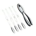 thumbnail image 1 of juego de 5 herramientas de acero inoxidable para pelar cangrejos y camarones. Herramienta para mariscos., 1 of 6
