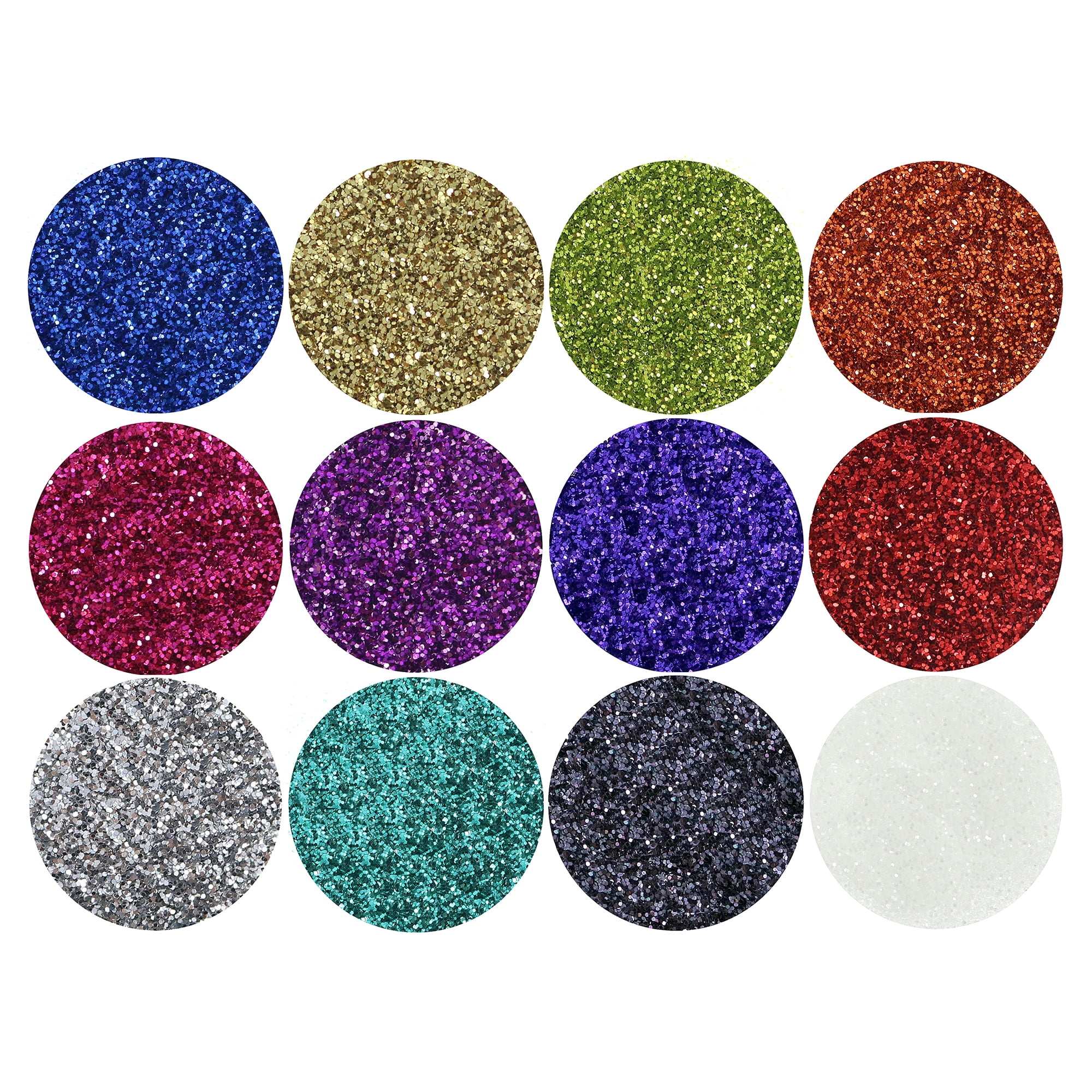 Mixed Fine Glitter Shakers by Creatology – Assorted Sparkly Colors for Crafts - Cards & DIY Projects - 144 Total Shakers - 12 Pack
