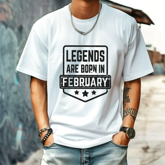 Men's T Shirt Round Neck Patterned Tee Summer New Sports Shirt Vintage Style Gift for Friends XS