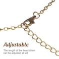 thumbnail image 4 of 2 pcs Cadenas de cabeza bohemia Costeo de luna Hueco Hechicias de cristal Accesorios para el cabello para mujeres y niñas, 4 of 6
