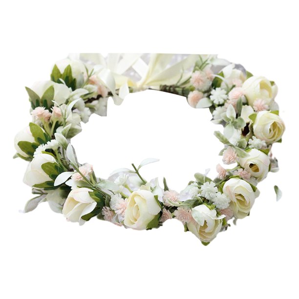 Moyic para el cabello de boda de apariencia realista con accesorios para el cabello de novia artesanales exquisitos Kits de decoración para fiestas Beige