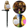 thumbnail image 4 of Luces de estaca de jardín Luces de jardín LED - nocturnas Estatua de resina de erizo Lámpara de césped de porche de patio trasero con energía solar - Impermeable, Magideal Luces de estaca de jardín, 4 of 8