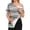 Black, variant on Post Shoulder Surgery Shirts for Women Tear Away Breathable Striped T Shirts Short Sleeve Port Rotator Cuff Recovery Soft Clothes Light Purple M