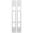 thumbnail image 1 of 2 Pcs Plaque de Porte en Métal Robuste en Acier Inoxydable pour Renforcement de Porte, 1 of 8