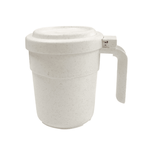 Microwave Soup Mug with Lid and Handle. Microwavable Oatmeal Cereal Cup with Cover. Soup Travel