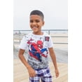 thumbnail image 2 of Camiseta Marvel Spider-Man para niños pequeños, paquete de 4 unidades, Spiderman 3T, 2 of 7