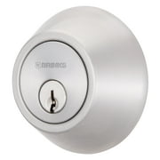Brinks Mobile Home Single Cylinder Deadbolt Lock, Stainless Steel Finish