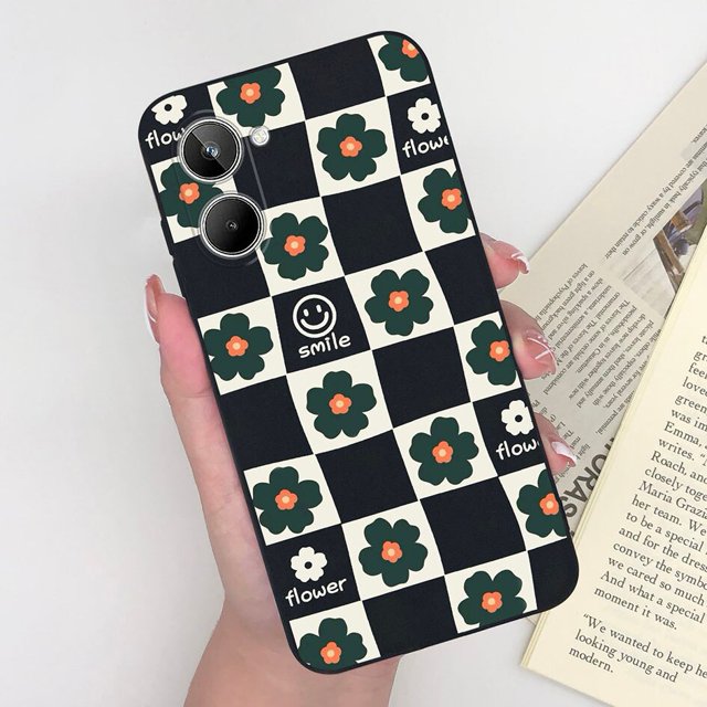 Funda para Oppo Realme 10 Pro 10 Pro + 4G 5G, carcasa bonita de silicona a prueba de golpes, con corazón de amor y dinosaurio, a la moda Fivean unisex