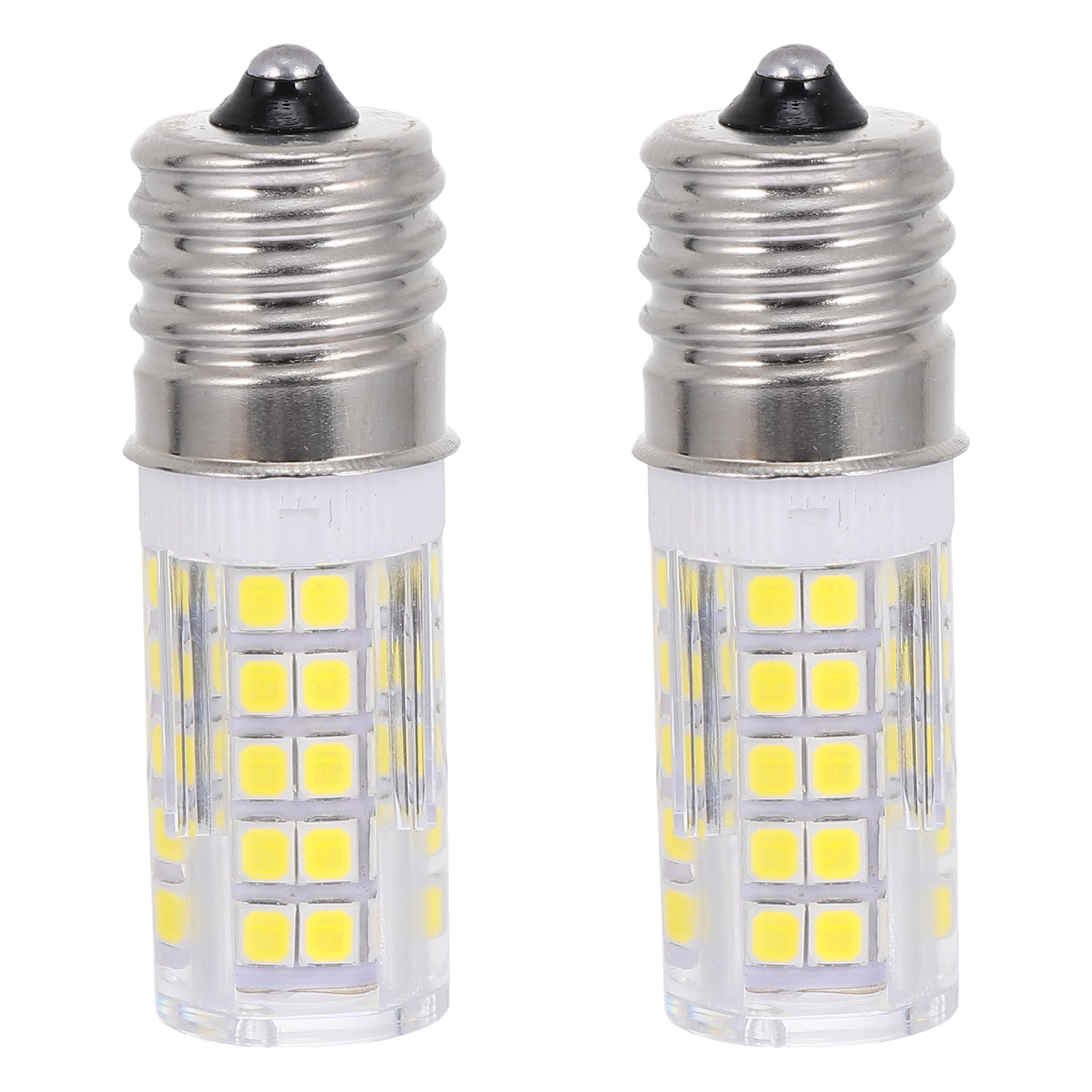 2 PCS Dimmable Microwave Bulb Replacement E17 64LED 7W Chandelier Corn