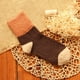 thumbnail image 4 of Calcetines cálidos de otoño e invierno para mujer, regalos de moda, moda térmica, lana gruesa, estilo tripulación, 4 of 4