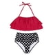 thumbnail image 1 of High Waisted 2-piece Bikini Set Ruffle Bathing Suits For Girls, 1 of 5