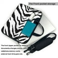 thumbnail image 3 of YFYANG 14 inch Universal Laptop Bag Oxford Cloth Laptop Sleeve, Multi-functional Tiger Stripes Texture Notebook Computer Messenger Bag Handbag, 3 of 8