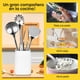 thumbnail image 4 of Bateria de Cocina Acero Inoxidable, Juego de Ollas y Sartenes Antiadherentes con Ollas y Espátulas Reforzadas, Apta para Cocinas Eléctricas y de Gas, Apta para Lavavajillas (18 P, 4 of 8