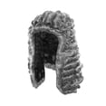thumbnail image 4 of Peluca Colonial para Adultos Perfecl Gris Onda Larga Ajustable, 4 of 8