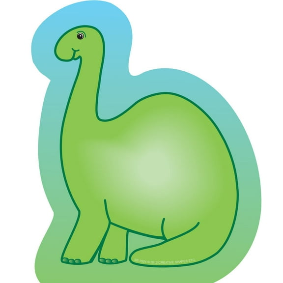 Creative Shapes Etc. Mini Notepad Dinosaur, Paper Writing Pad for Notes, Classrooms and More