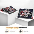 thumbnail image 3 of For Lenovo Legion Y700 (2025) Case Anti-Drop Leather Stand Tablet Cover - Grey, 3 of 5