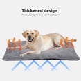 thumbnail image 3 of Self Heating Pet Pad Soft Cat Bed Skin Friendly Washable Thermal Mat For Dogs Cats, With Thickened Design, For Indoor Outdoor Use, 3 of 8