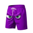 thumbnail image 3 of Ceisia Men's Quick Dry Swim Trunks with Pockets Elastic Waist Drawstring Mesh Lining Beach Shorts Gifts for Father, 3 of 5