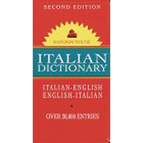 Pre-Owned Random House Italian Dictionary, Second Edition (Hardcover) 0679771948 9780679771944