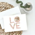 thumbnail image 2 of Labrador Retriever #5 LOVE Greeting Cards and Envelopes Pack of 8 7 in x 5 in, 2 of 3