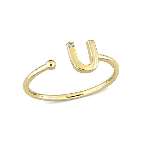 Everly Women's Diamond 10k Yellow Gold Ring